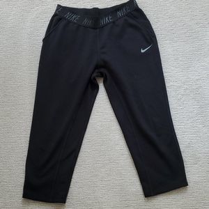 Womens Nike dri fit capri sweatpants